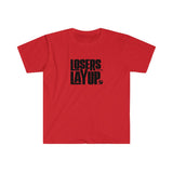 Losers Layup Men's Fitted Short Sleeve Tee