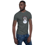 Skully Snowman Escape Short-Sleeve Unisex T-Shirt