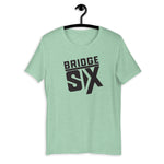 Short-Sleeve Unisex Bridge Six Stack T-Shirt