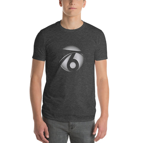 Bridge 6 Grey Logo Short-Sleeve T-Shirt