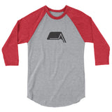 Cabin in the Mountains 3/4 sleeve raglan shirt