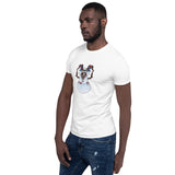 Skully Snowman Escape Short-Sleeve Unisex T-Shirt