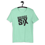 Short-Sleeve Unisex Bridge Six Stack T-Shirt