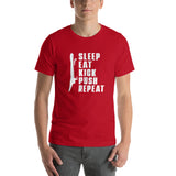 Kick Push Repeat Short-Sleeve Unisex T-Shirt
