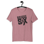 Short-Sleeve Unisex Bridge Six Stack T-Shirt