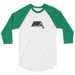 Cabin in the Mountains 3/4 sleeve raglan shirt
