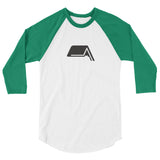 Cabin in the Mountains 3/4 sleeve raglan shirt