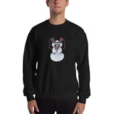 Skully Snowman Escape Unisex Sweatshirt
