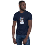Skully Snowman Escape Short-Sleeve Unisex T-Shirt