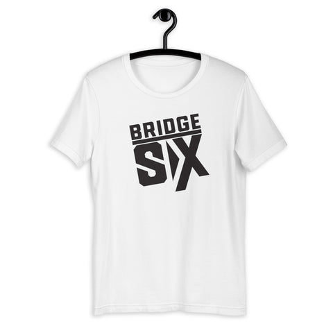 Short-Sleeve Unisex Bridge Six Stack T-Shirt