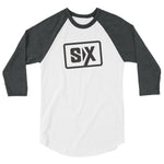 3/4 sleeve raglan SIX shirt