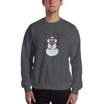 Skully Snowman Escape Unisex Sweatshirt