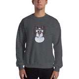 Skully Snowman Escape Unisex Sweatshirt