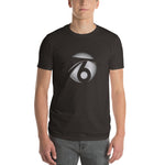 Bridge 6 Grey Logo Short-Sleeve T-Shirt