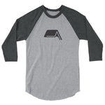 Cabin in the Mountains 3/4 sleeve raglan shirt