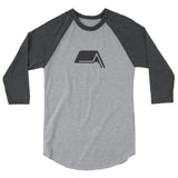 Cabin in the Mountains 3/4 sleeve raglan shirt